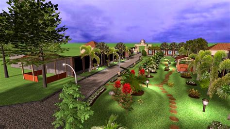 Pemilihan Warna untuk Gambar Taman 3D